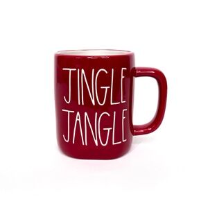 Rae Dunn Magenta Artisan Collection “Jingle Jangle” Christmas Mug